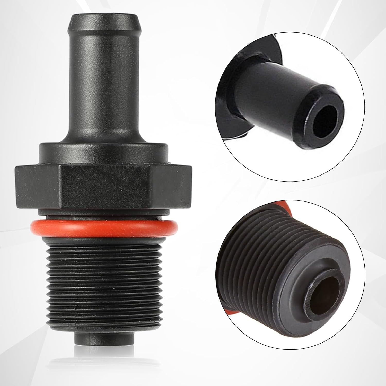 26740-2G000 045-0404 PCV Valve For Hyundai Elantra Sonata GT Genesis Coupe Santa Kona Fe Tucson; kia Forte Soul Optima Rondo Sorento Seltos 1.6L 1.8L 2.0L 2.4L 3.3L 267402G000 PCV490 6P1359(1PCS)