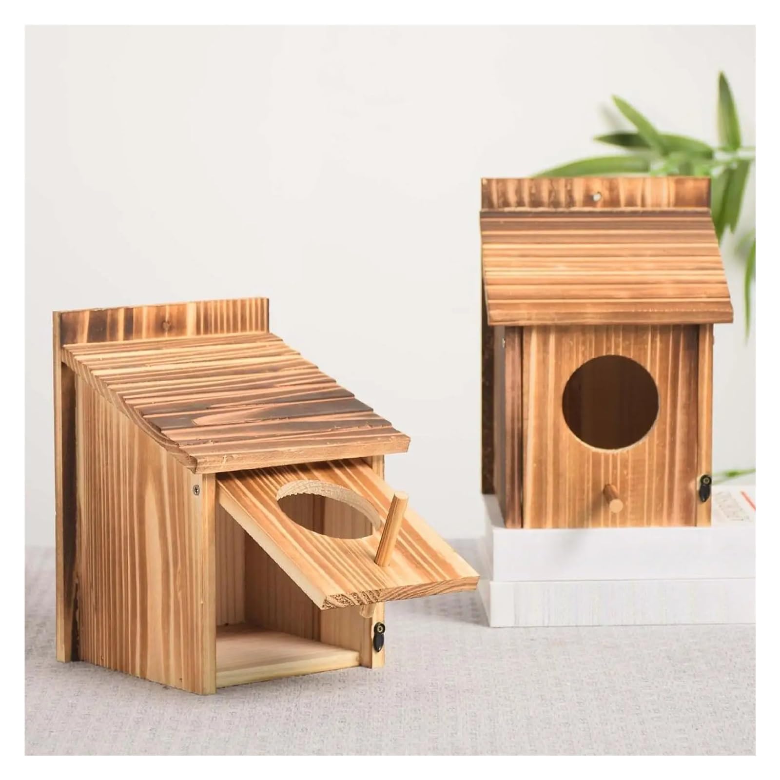 Nistkasten Vogelnest Aus Holz, Vogelhaus for Draußen, Vogelhäuschen for Die Vogelbeobachtung Im Garten Und Auf Der Terrasse, Kleine Vögel, Vogelzimmer