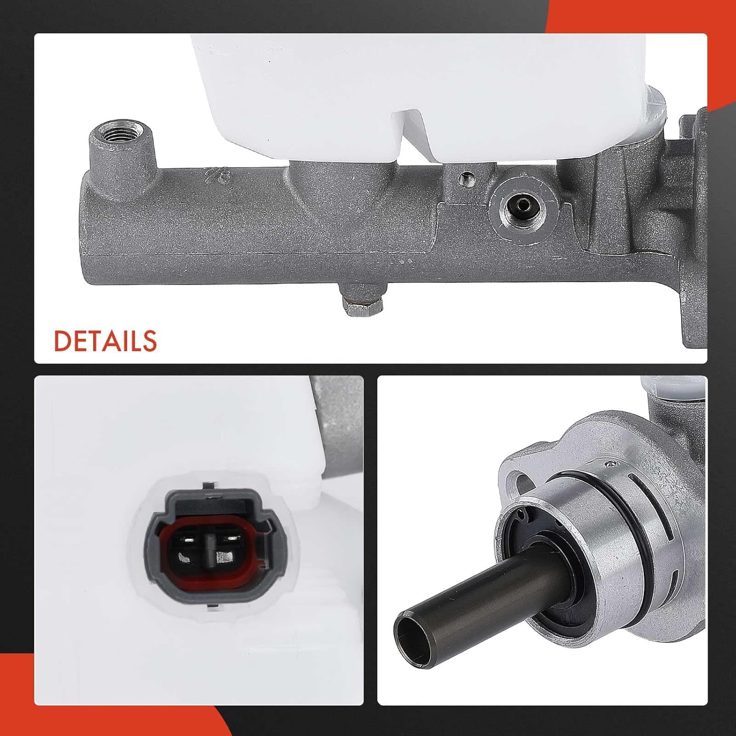 A-Premium Brake Master Cylinder with Reservoir and Cap Compatible with Lexus and Toyota Vehicles - Camry 2002-2006, Solara 2004-2008, ES300 2002-2003, ES330 2004-2006