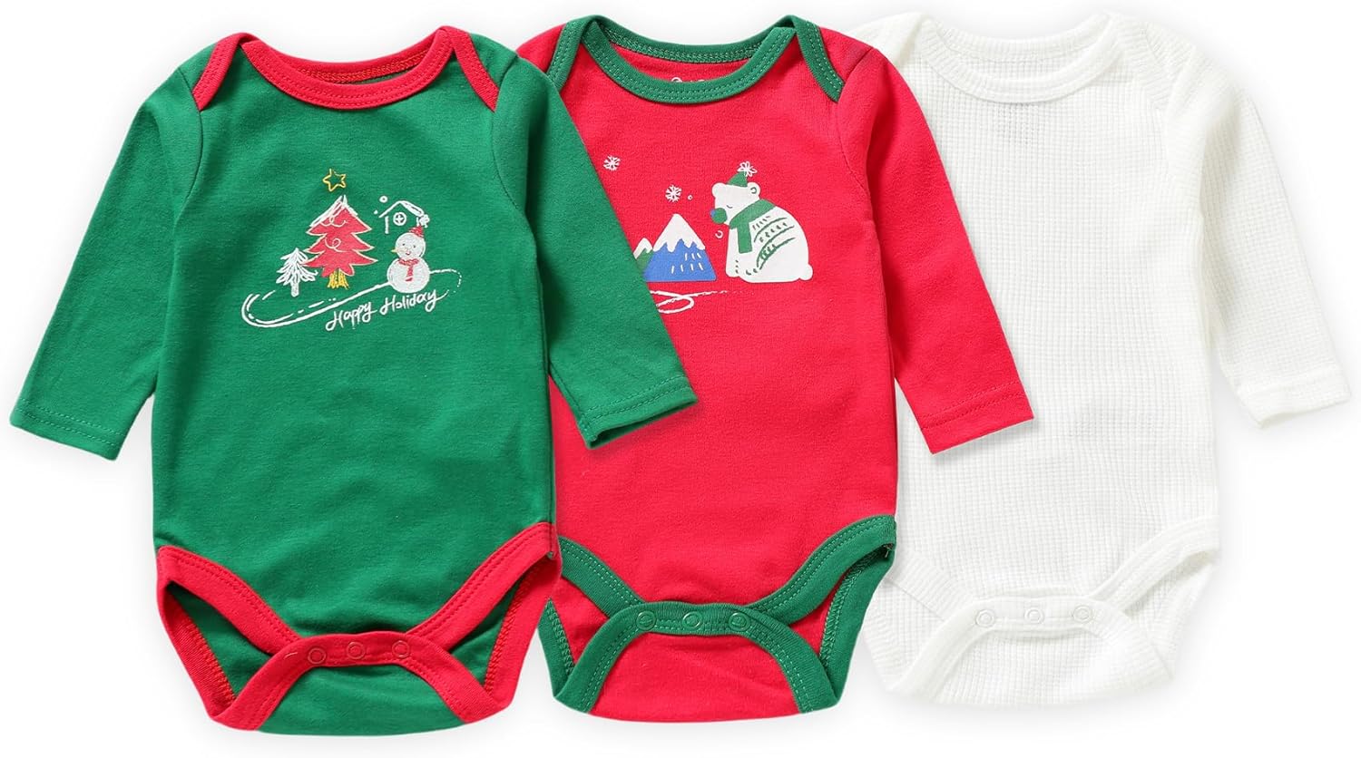 Unisex Baby Bodysuits Multipacks – Super Soft Cotton One-Piece Undershirt for Newborns and Infants (0-24 Months)