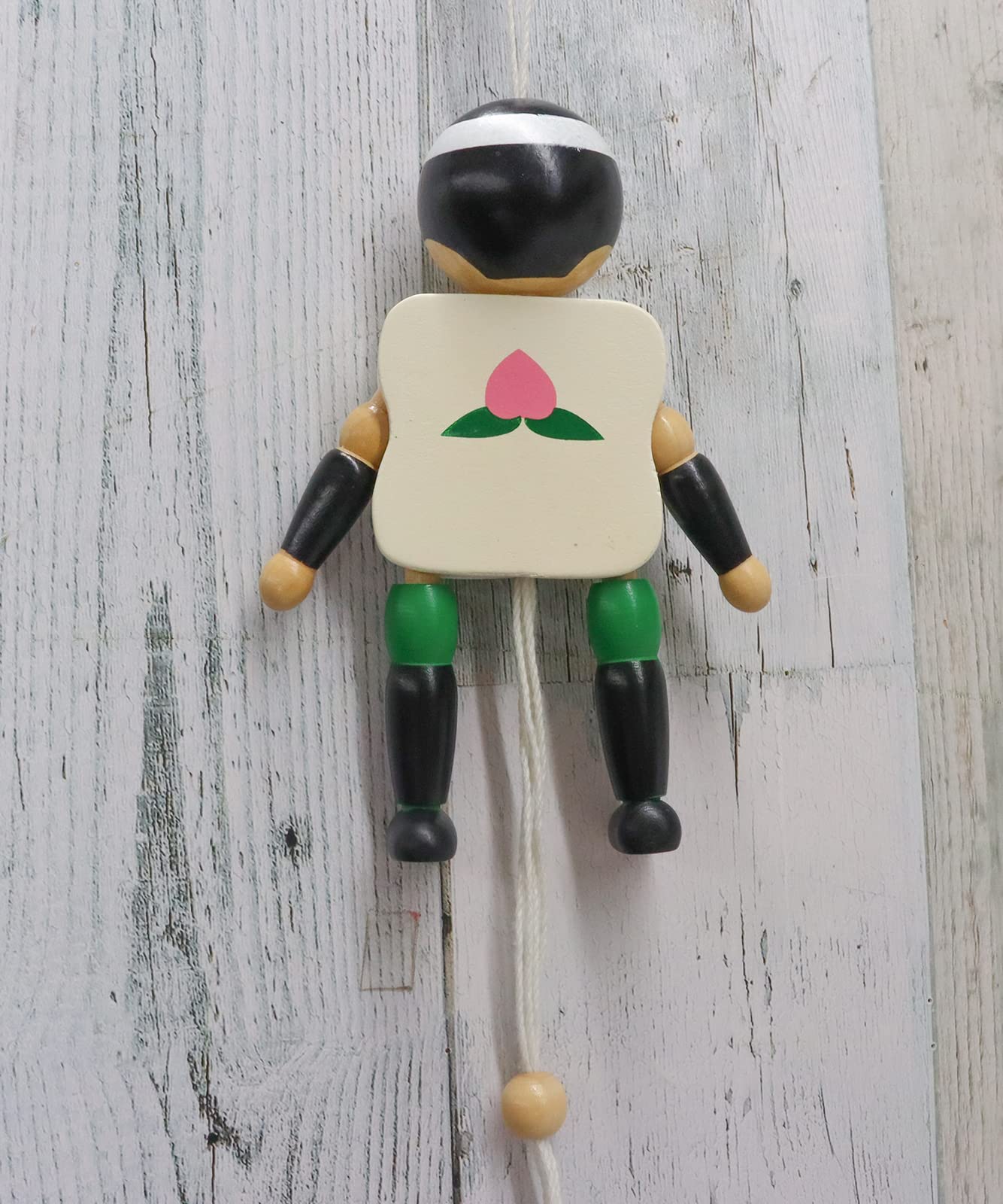 Amazon.co.jp: 昔ながらの木製 おもちゃ 吊り人形 桃太郎 12個入(業務