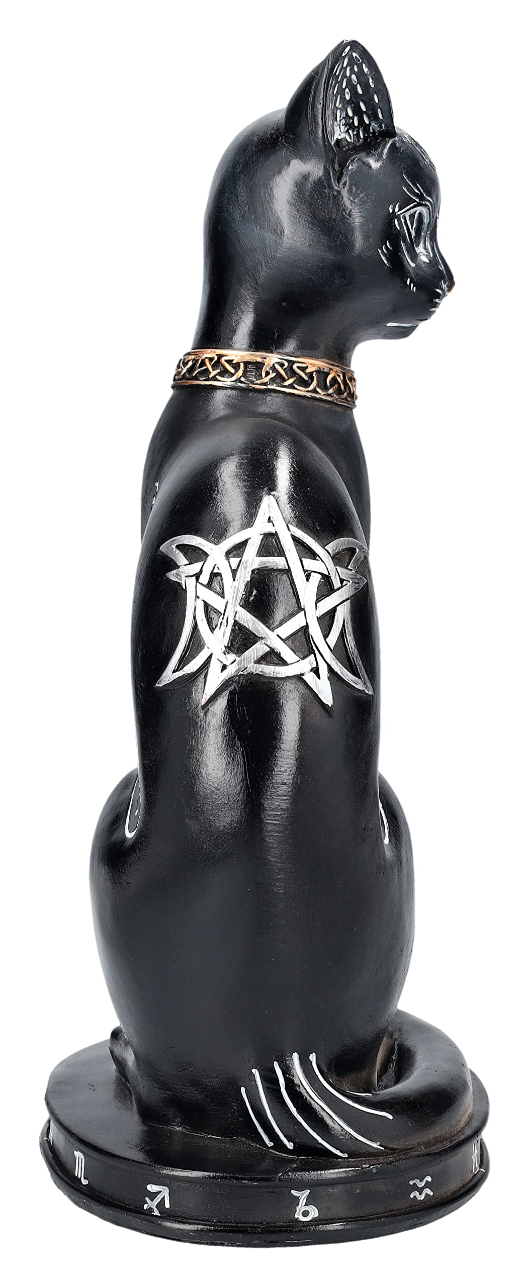 * black cat ornament ୨୧* 黒猫さん クリップ （a） Amazon.com: Pacific Giftware Stylized Zodiac Cat Figurine