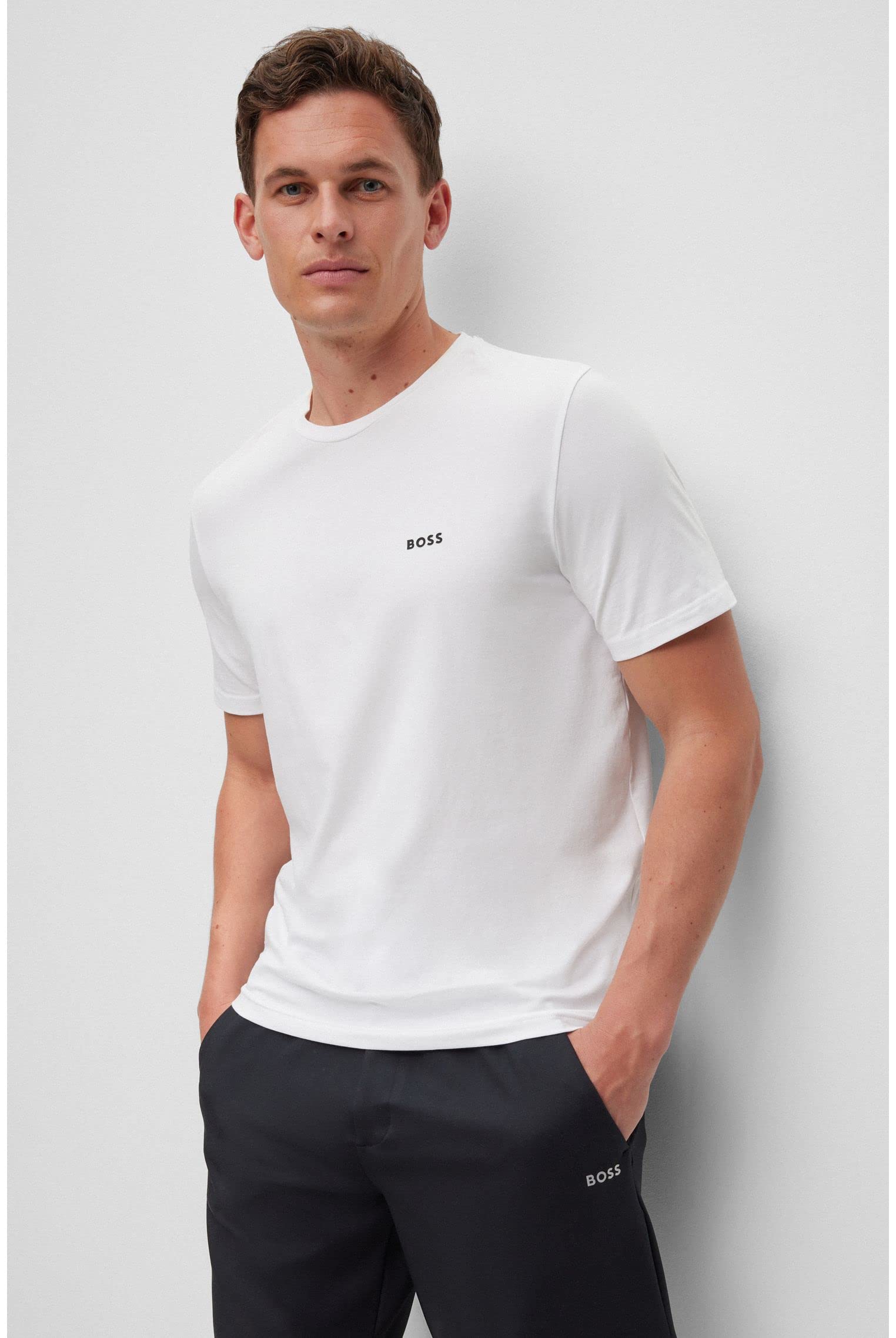 BOSS Herren B-tshirtrn 2p Comfor 10243514 T-Shirt (2er Pack)
