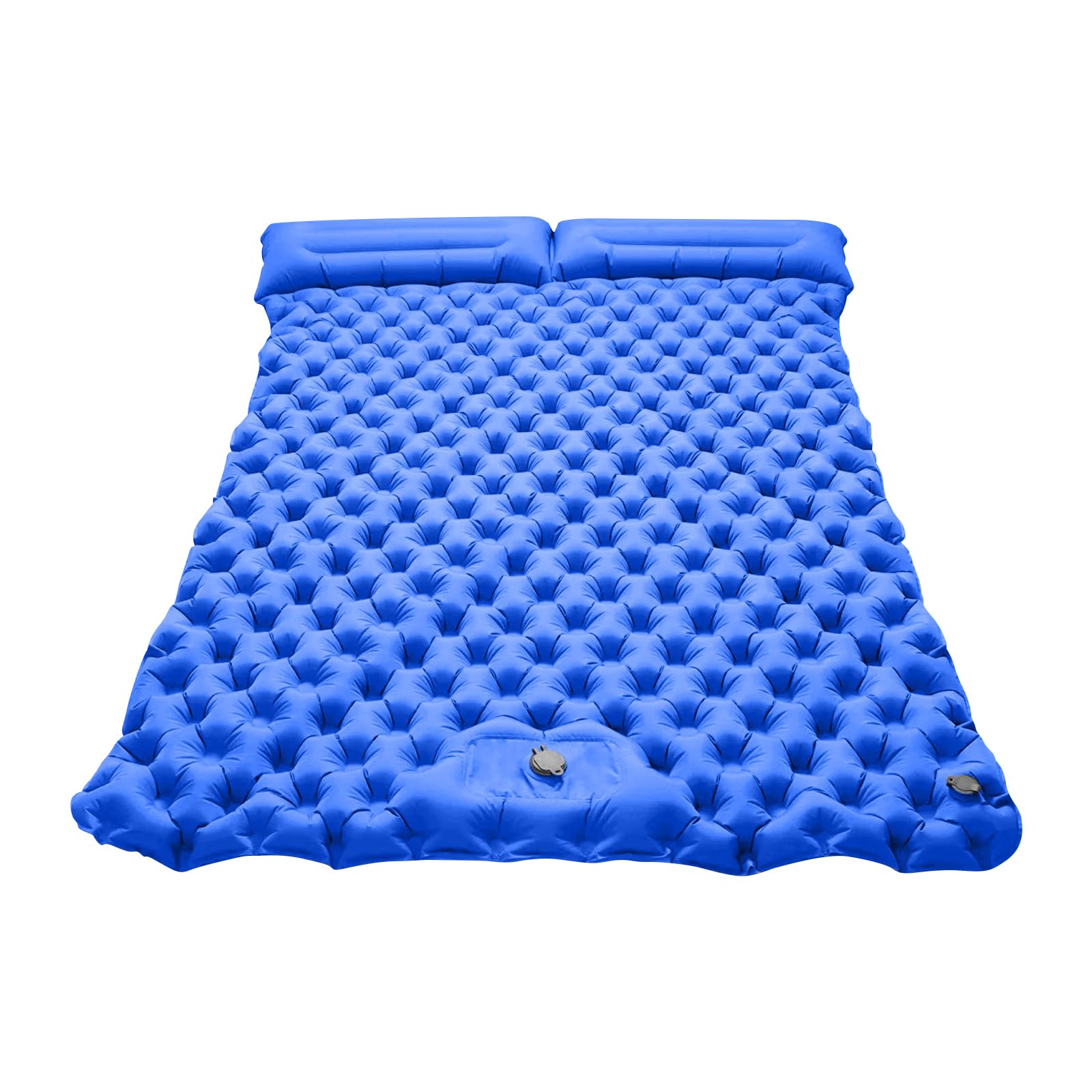 Ergocar Camping Sleeping Pad, Thick Inflatable Sleeping Pad with Pillow, Built-in Pump, Lightweight Camping Inflatable Mattress with Waterproof Nylon Fabric, Suitable for Camping, Backpacking, Hiking