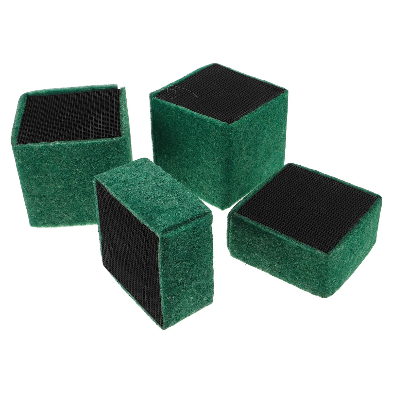 4 Piezas Cubo Purificador de Agua para Acuarios Filtro de Activado Ecológico Bloques de Filtración para Peceras Pequeñas y Grandes Accesorios de Purificación y Filtración Mecánica
