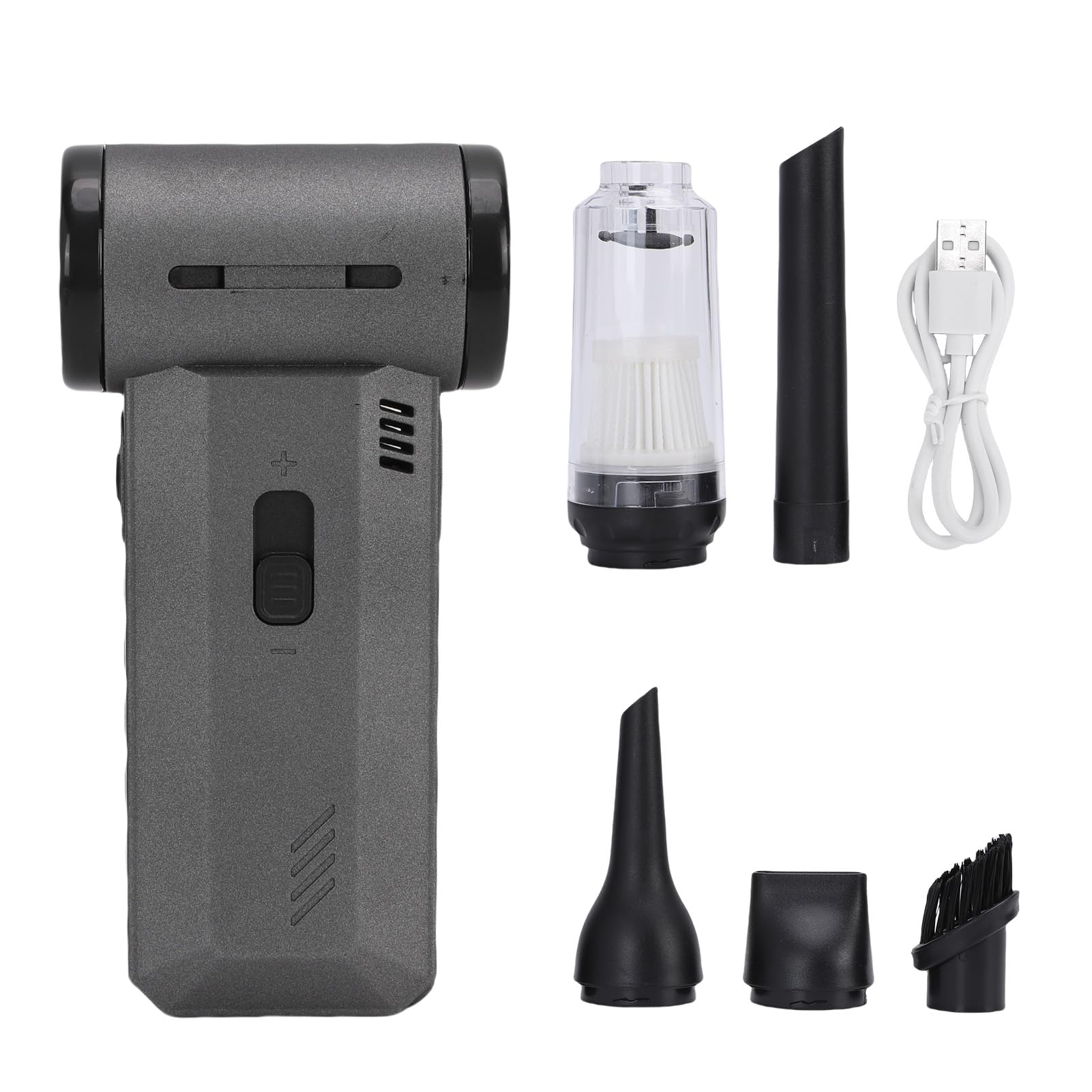 Fabater Electric Air Duster, 130000RPM High Speed Cordless Air Blower with 4000mAh Battery, Portable Air Blower for Cleaning Car, Computer Keyboard, Home and-picture-26