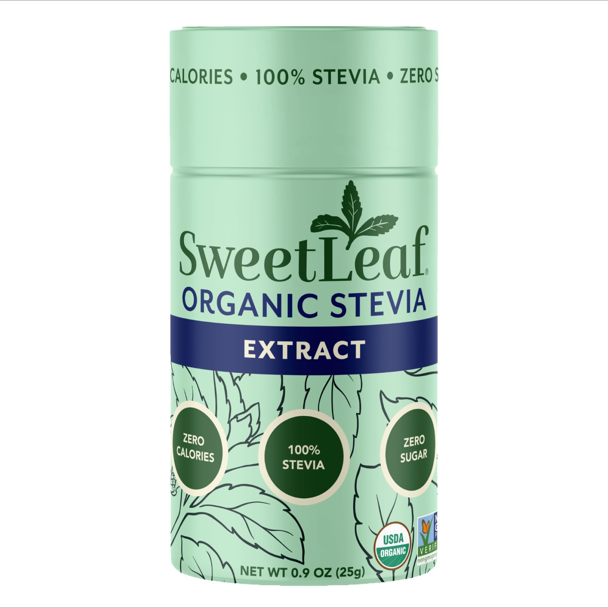 SweetLeaf Organic Stevia Extract, 0.9 Ounce