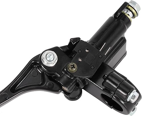 Miniatura 4 de JIAYAN Palanca de cilindro maestro de freno delantero derecho con orificio de montaje de espejo de 0.315 in para GY6 50cc 125cc 150cc 250cc Scooter