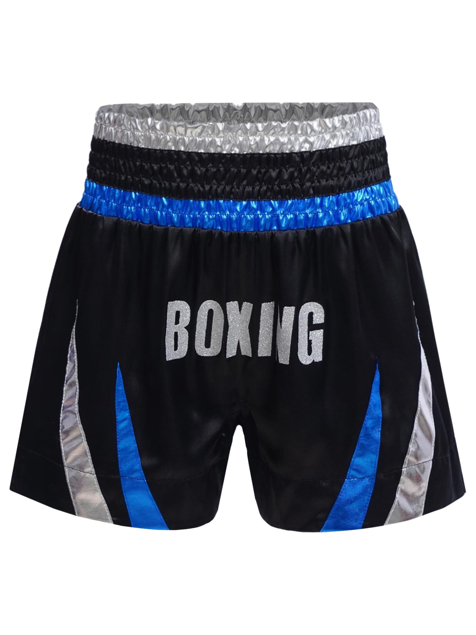 Freebily Pantalones Cortos de Muay Thai para Niños Uniforme de Boxeo Deportivos Secado Rápido