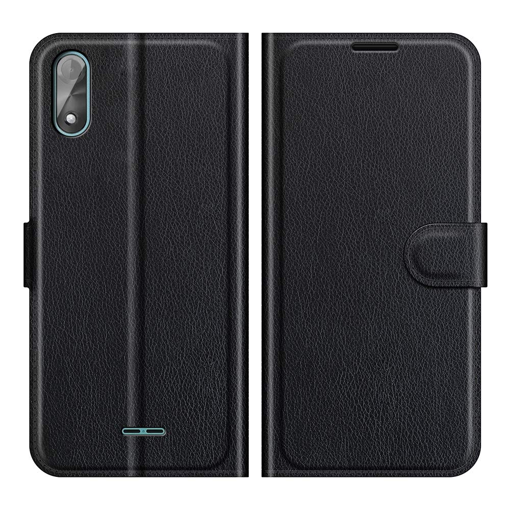 HualuBro Cover Wiko Y51 Case, Cover Wiko Sunny 5 Lite, Custodia Portafoglio in Retro PU Pelle a Libro TPU Antiurto Magnetica Stand Flip Case Cover per Wiko Y51 Cover - Rosso