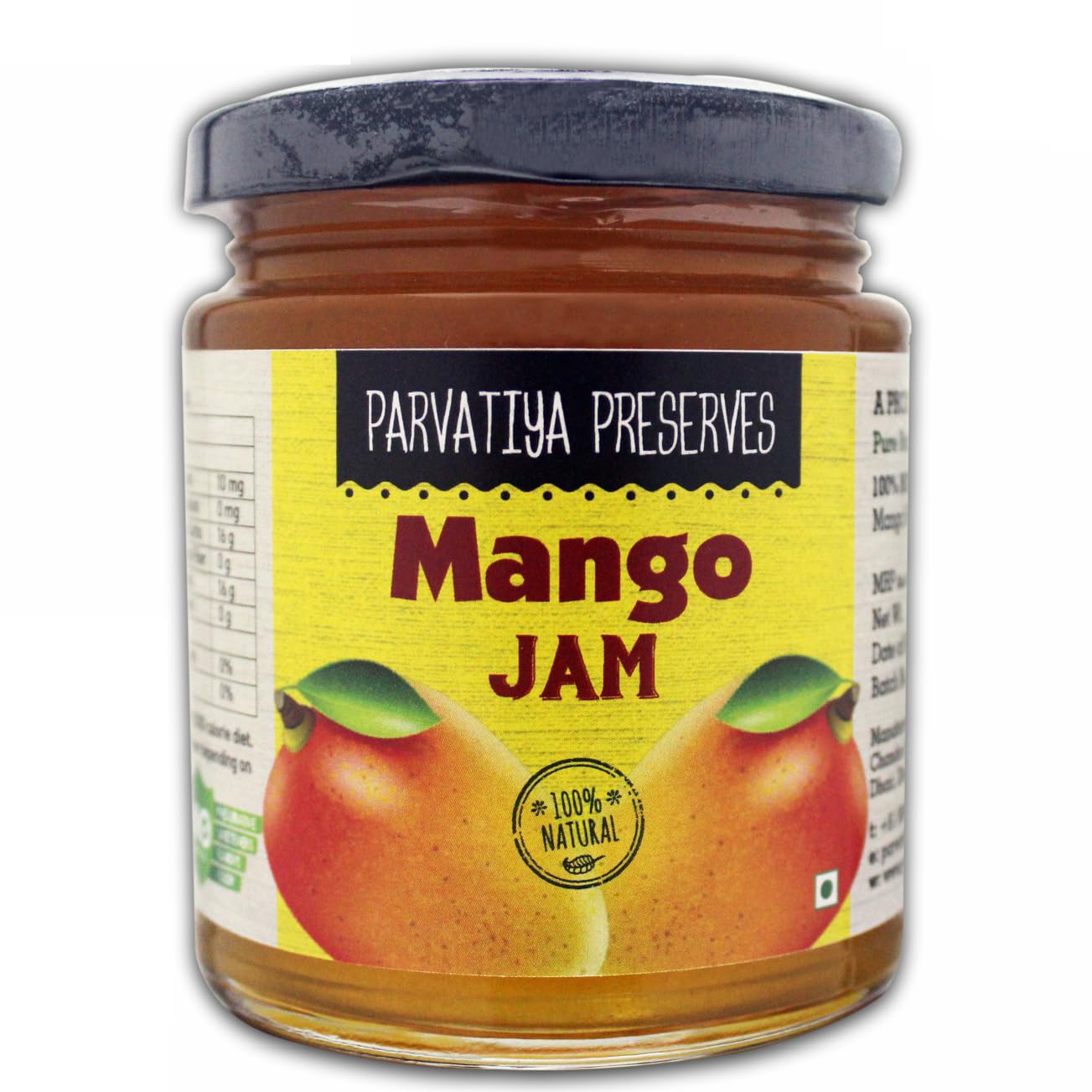 Parvatiya Preserves Handmade 100% Natural No Preservatives, Mango Jams | No Added Preservatives and Colors, 250 gm Bottle (B0CM274VB5) Amazon Price History, Amazon Price Tracker