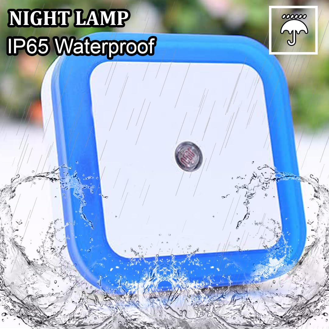 fizzytech Smart Motion Sensor LED Light Bulb with Automatic On/Off and Dimmable Blue Glow, Energy Efficient 7W LED Bulb for Home, Stairs, Kitchen, Bathroom, Wardrobe Lighting(Square Blue Pack-2) 1