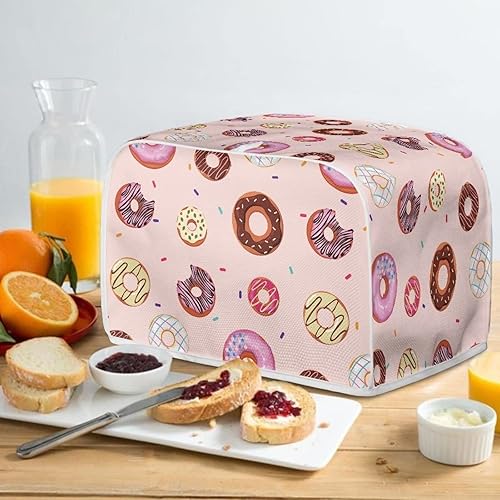 Miniatura 5 de Lotusorchid Cubiertas para tostadora de donas de 4 rebanadas, antisalpicaduras, a prueba de polvo, protector de utensilios para hornear para pan,