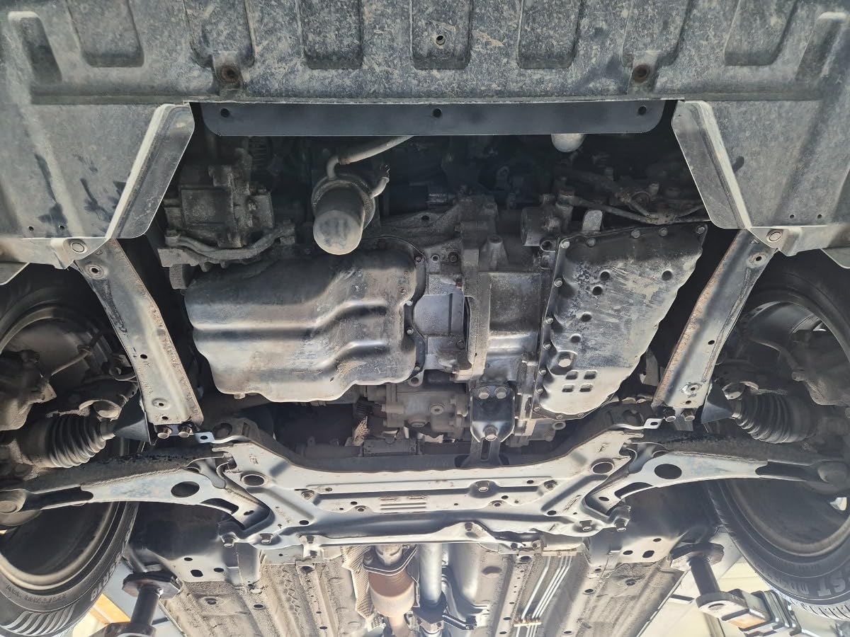 Protección de motor metálica compatible con Mitsubishi Outlander