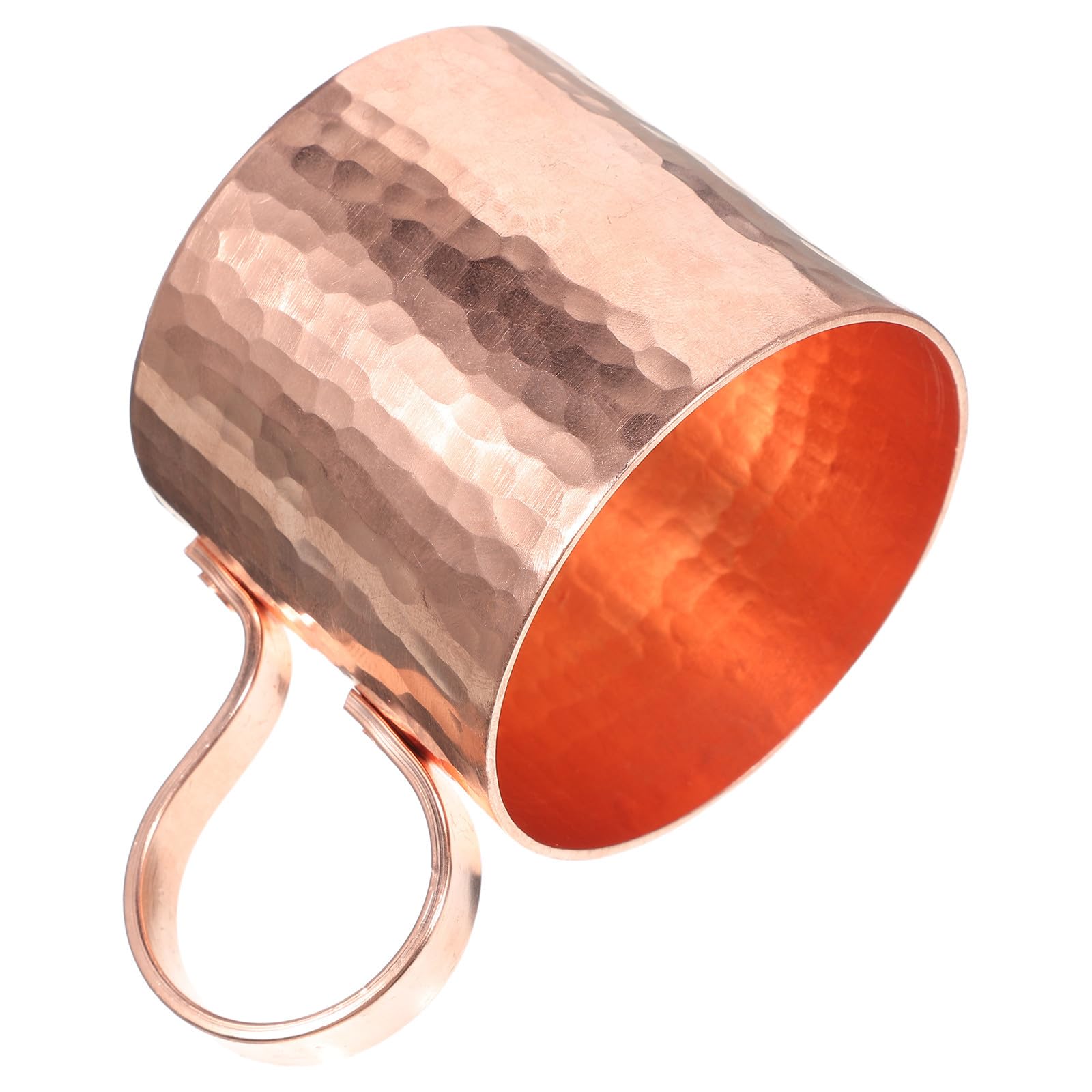 Taza de cobre puro martillado de 125ml ULTECHNOVO de diseño artesanal
