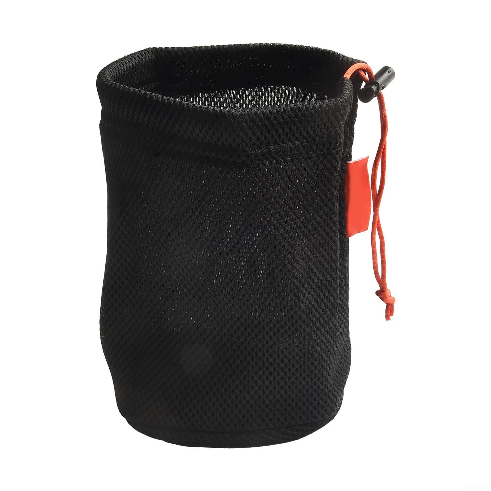 Mesh Pot Organizer Bag for Camping Cookware Storage, Breathable Outdoor Kitchen Gear Pouch with Drawstring, Anti-Collision Hiking Stove Carrier and Water Bucket Mesh Holder,(16 * 20cm)
