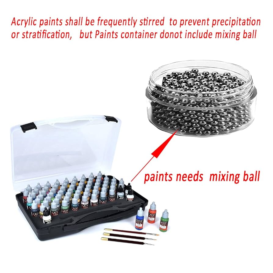 100 Sfere In Acciaio Inox Per Mescolare Vernici - 5.5mm, Per Modellismo E Pittura - Foto 10