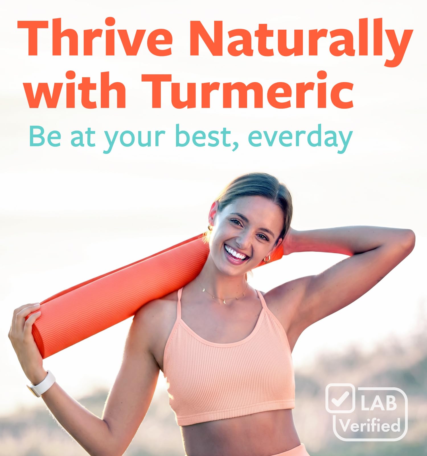 Organic Turmeric Ginger Black Pepper Supplement - High Potency Organic Turmeric Curcumin Capsules with Ginger & Black Pepper for Enhanced Benefits and Absorption - Vegan & Non-GMO (2 Month Supply) — Amazon image 5