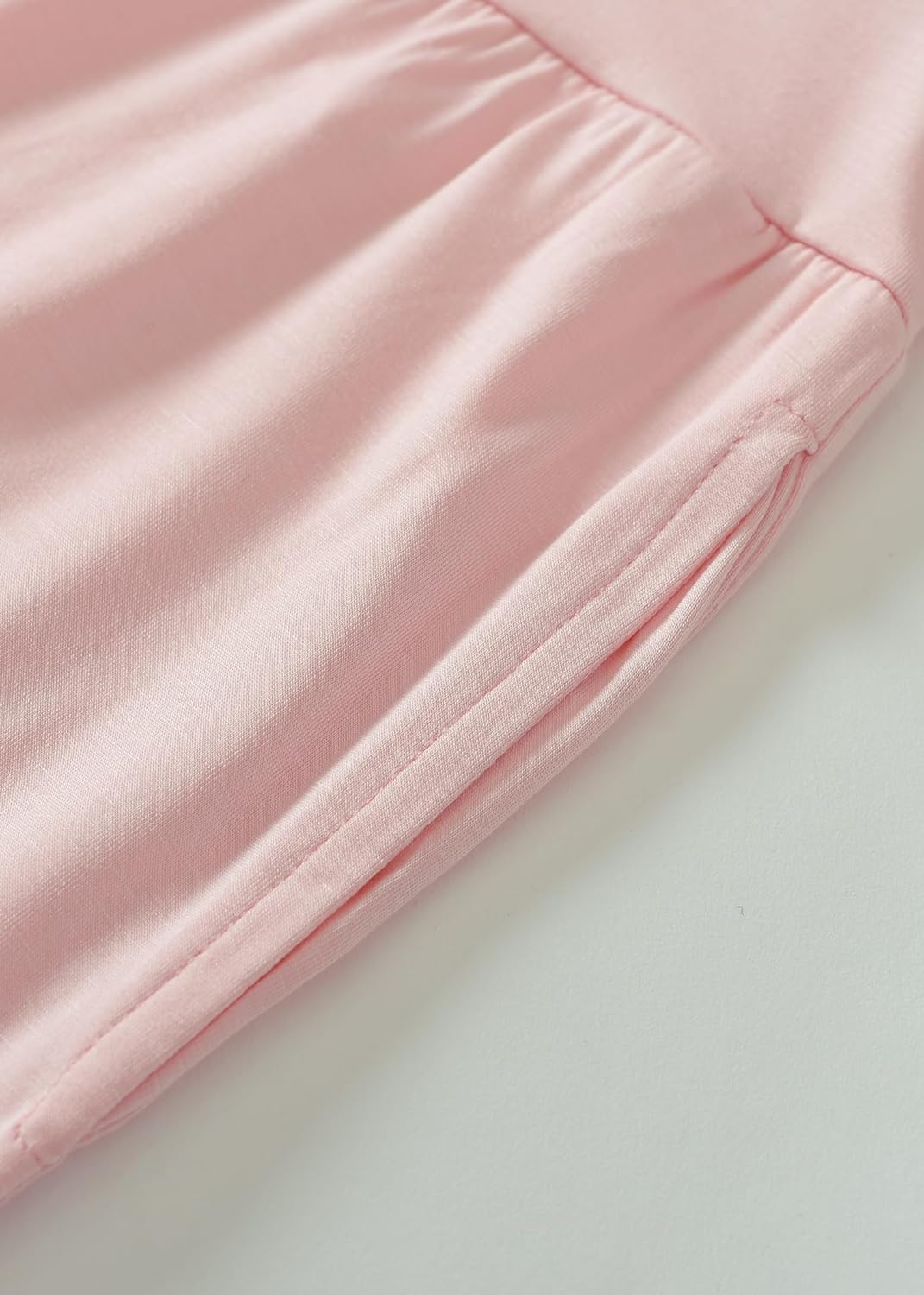 Latuza Women's Petite Length Lounge Pants Loose Fit Petite PJ Pants - Image 3