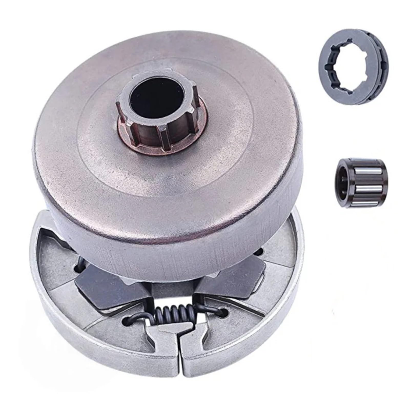 Kit de tambor embrague piñón motosierra for MS171 MS181 MS211 MS171C MS181C MS211C, piezas repuesto con arandela cojinete aguja, clip electrónico
