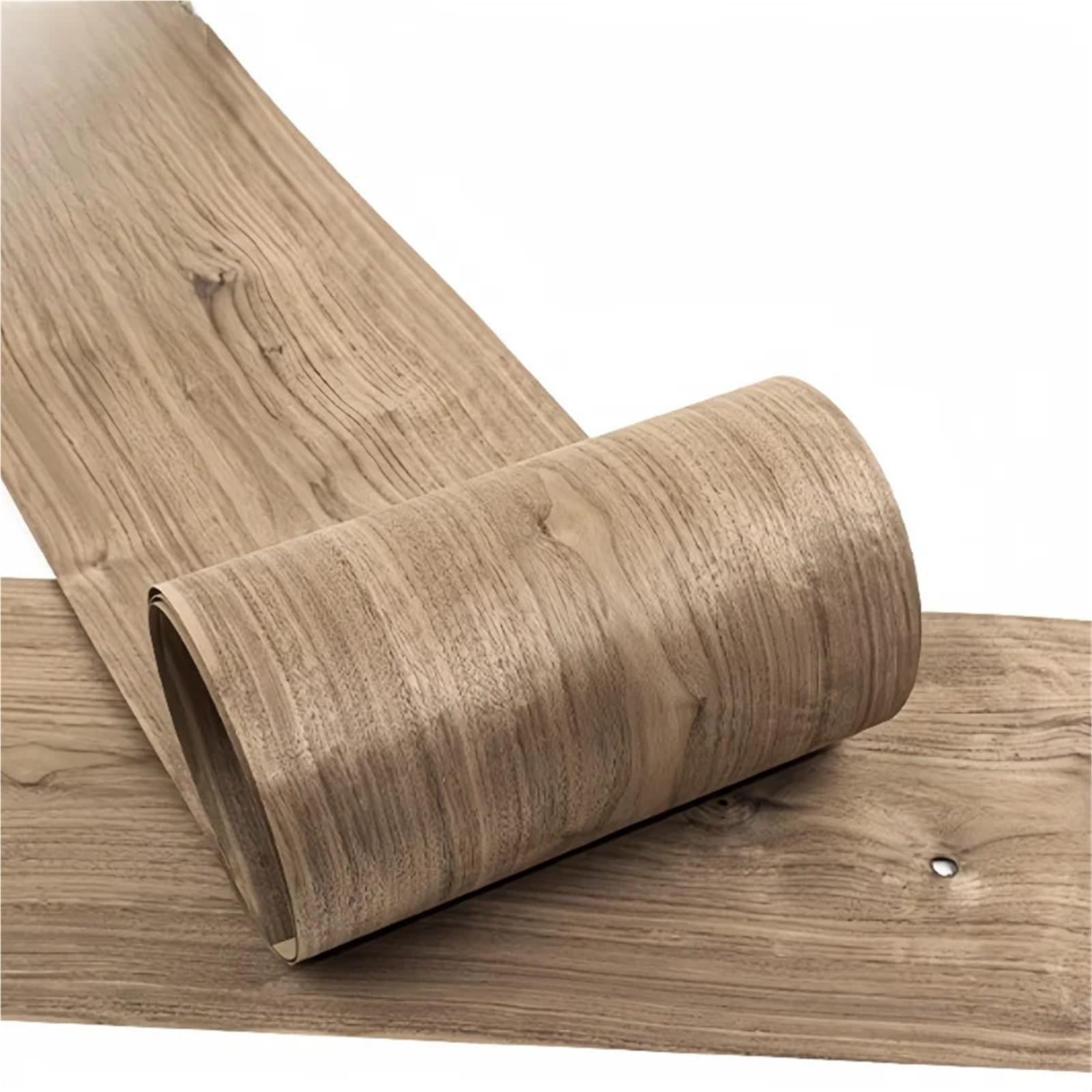 Legno pellicola adesiva per mobili Impiallacciatura di noce nera 2-2,5 M