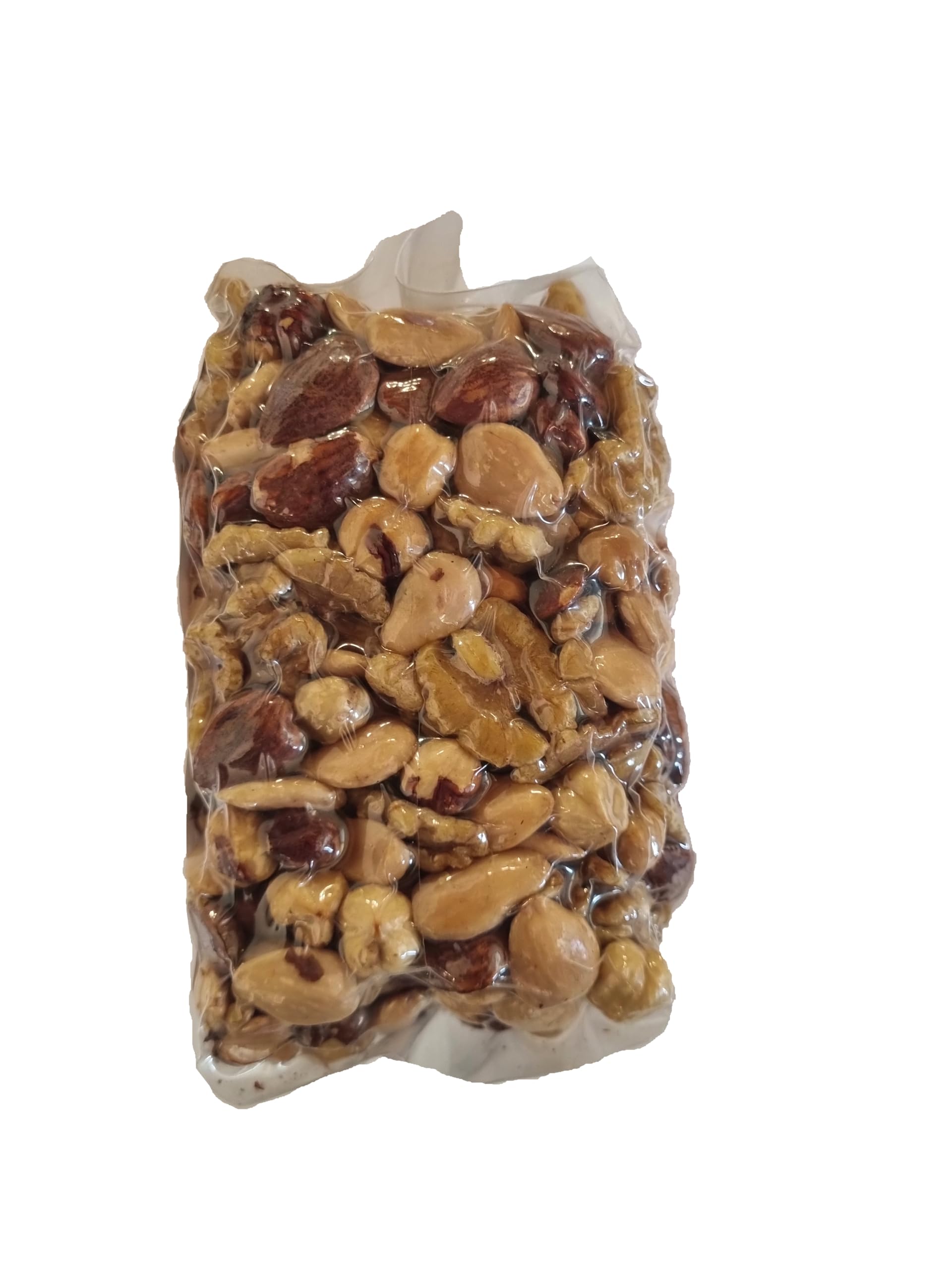 Mix Frutta Secca Sgusciata Siciliana - Mandorle Tostate, Mandorle Tostate Pelate, Nocciole Tostate e Noci - Fonte di Vitamine e Fibre Senza Glutine (1kg)