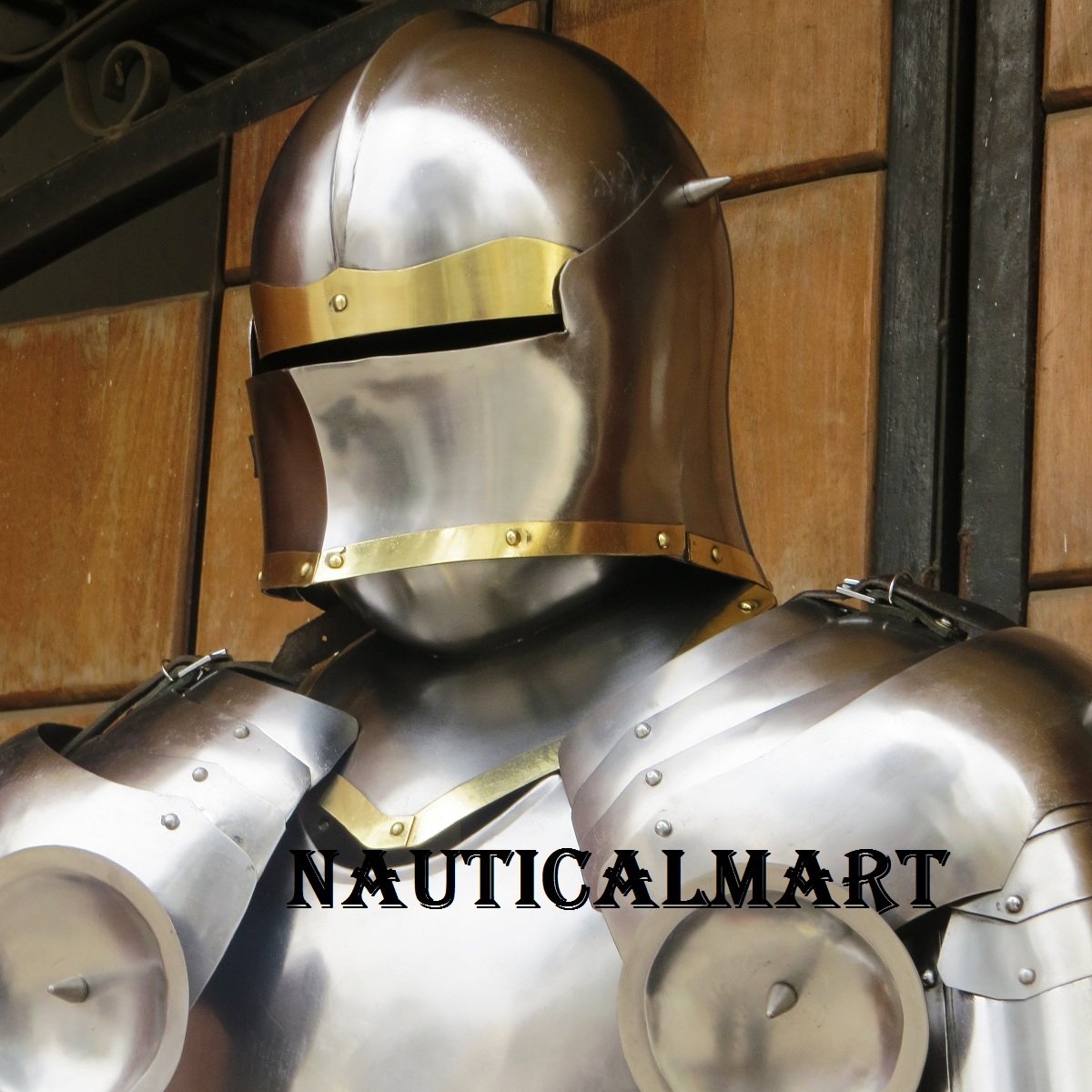 Medieval Wearable Knight Gothic Suit of Armor LARP Body Armour