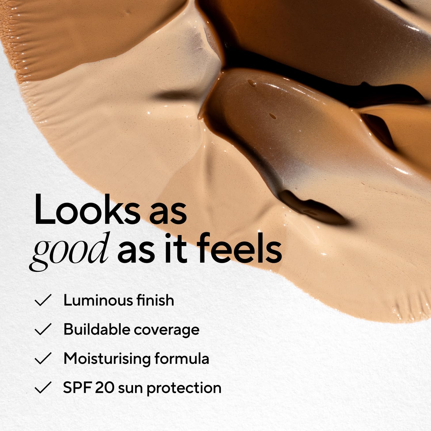 MADARA Liquid Foundation Face Makeup – Skin Equal Soft Glow Mineral Foundation SPF15 ROSE IVORY 30-30 ml, Hyaluronic Acid, Buildable Medium Coverage, Dewy Finish, Vegan, COSMOS natural certified - Image 2