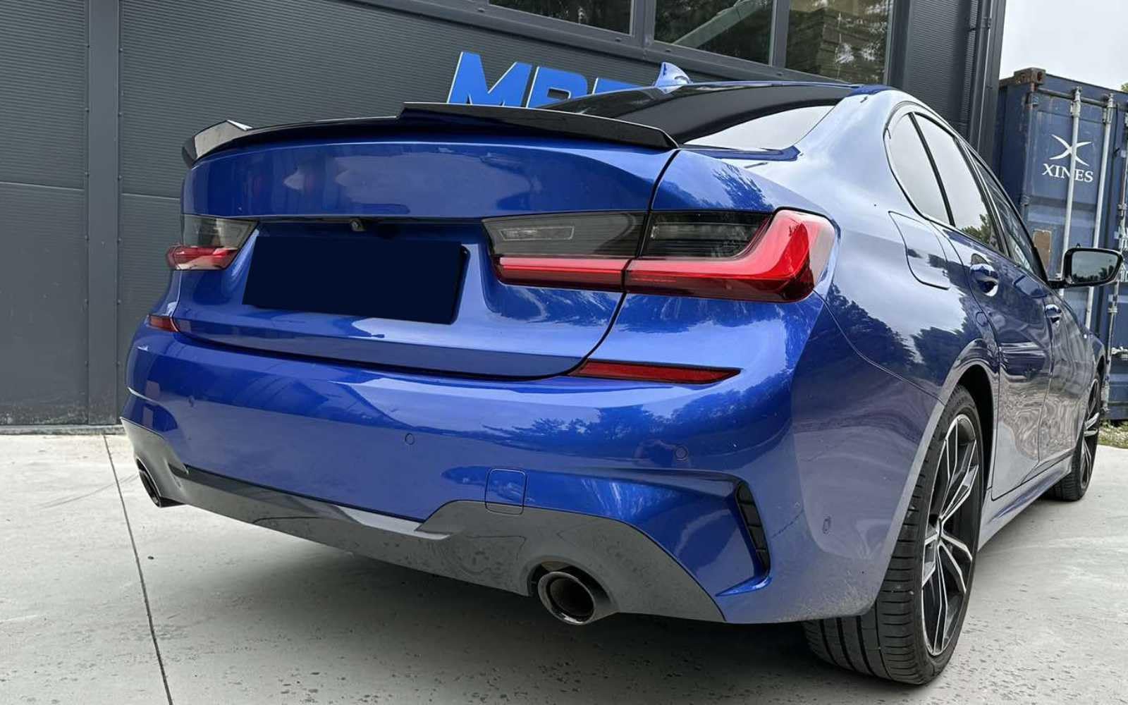 MpTuned G20 M4 Style Spoiler posteriore lucido nero per 3 berlina 2019-2023 berlina 318i 320i 330i 340i m340i 318d 320d 330d 340d m340d