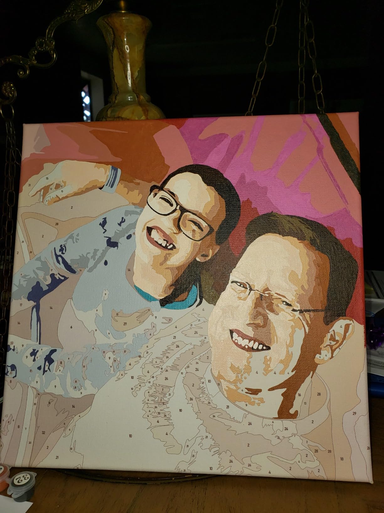 Custom Paint by Numbers Full Kit from Your Photo