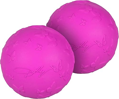 Doggy Parton Juguetes de goma natural para perros, bolas para perros, tratamiento