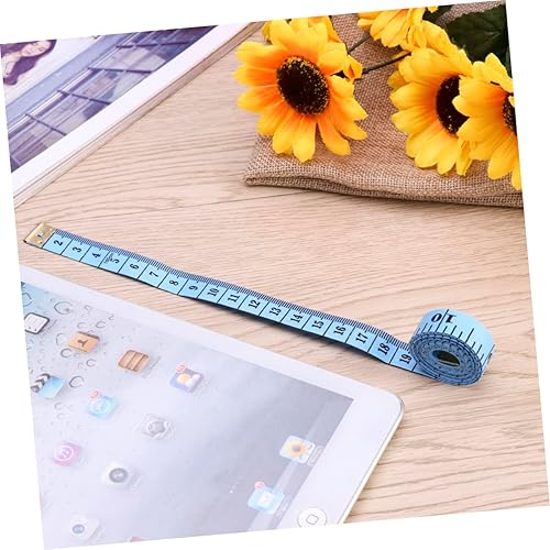 Miniatura 5 de NUOBESTY Cinta métrica Costura Costura Suministros de costura Cinta de medición corporal Cinta métrica portátil Cinta métrica para tela corporal