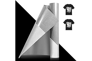 Siser EasyWeed Heat Transfer Vinyl Silver 12" x 10ft - Effortless Iron-On...