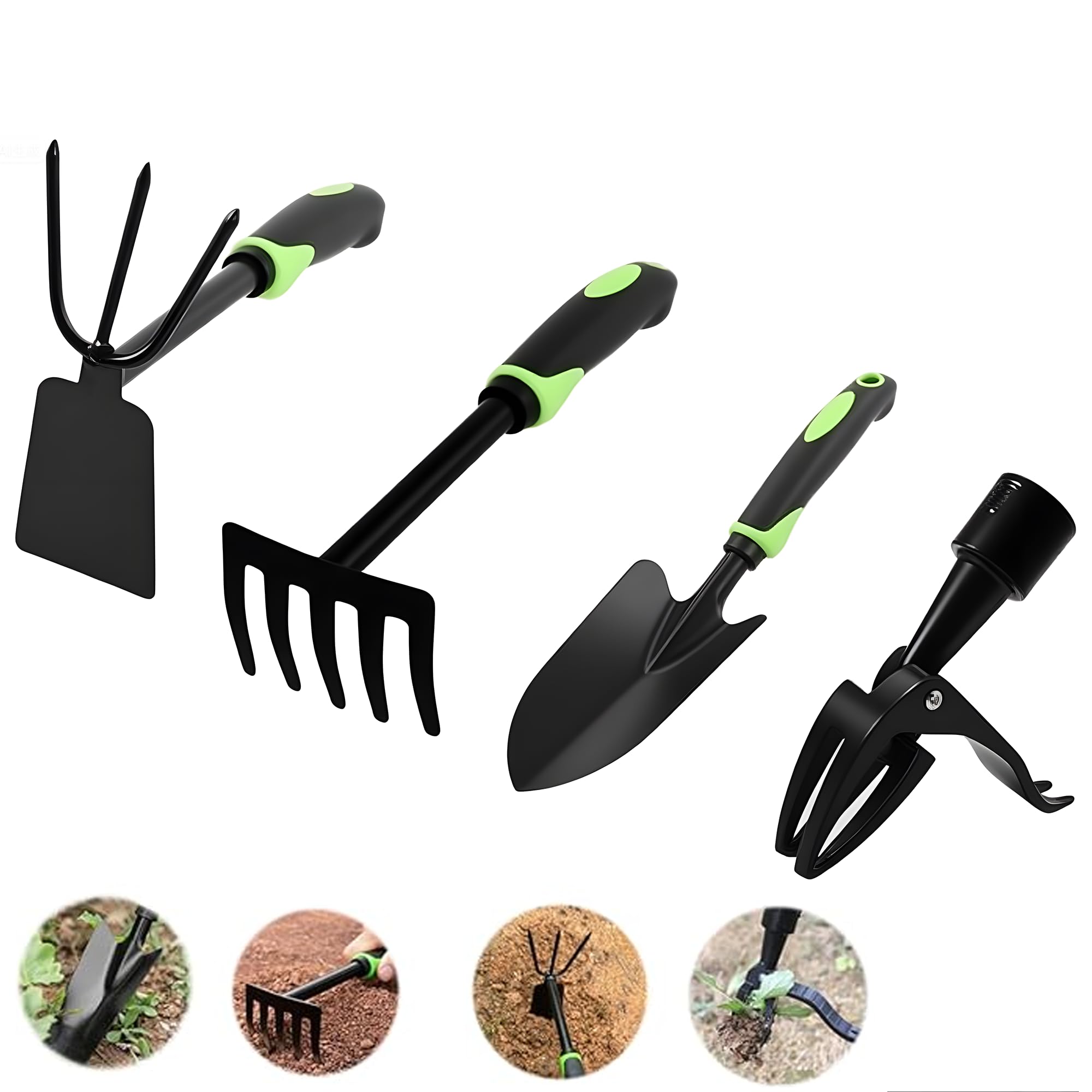Photo 1 of Gardening Tools,Weeding Tool,Garden Hand Tools,Garden/Crack/Patio/Potted Plant Weed Puller Tool,Stand Up Weed Puller Tool(4PCS)