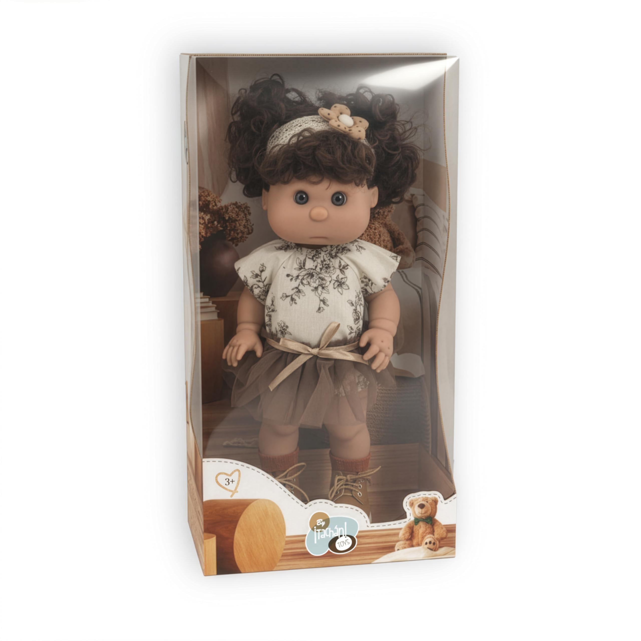TACHAN - Martina lalka ogórek 40cm - Marzycielka - chubby i słodka twarz (CPA Toy Group 788T01059)