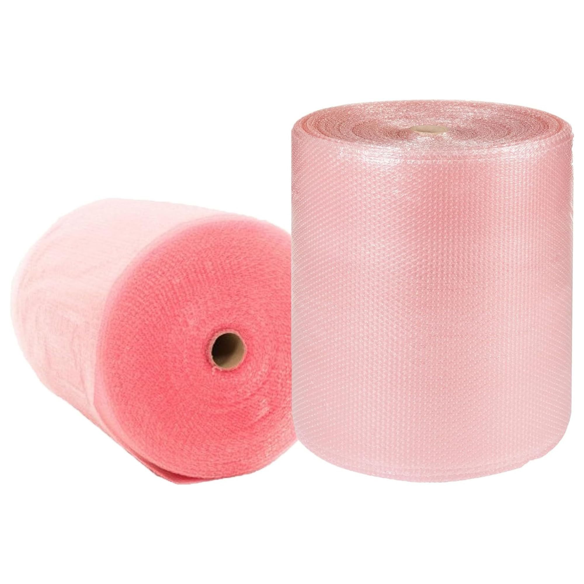 Pink Anti Static Bubble Wrap 500mm Wide Rolls For Picking, Packing, Storage, Shipping & Mailing (500mm x 50m)