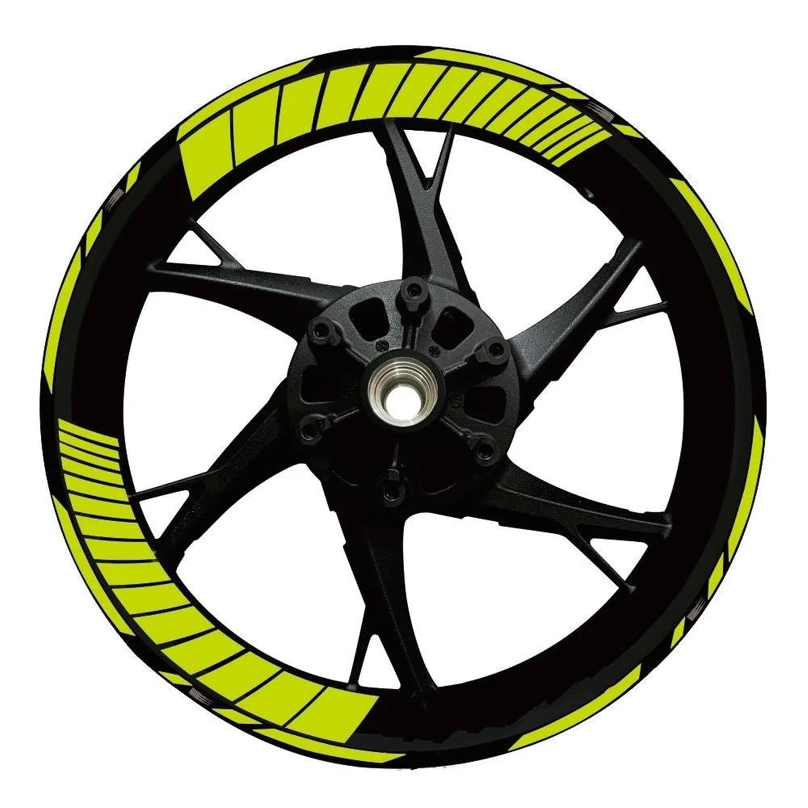 Wheel Stickers Motorcycle Wheel Reflective Decal for for Ninja 650 400 for Versys 17″ Stripe Tape Sticker Rim Stickers Hub Decals Rim Reflective Decal