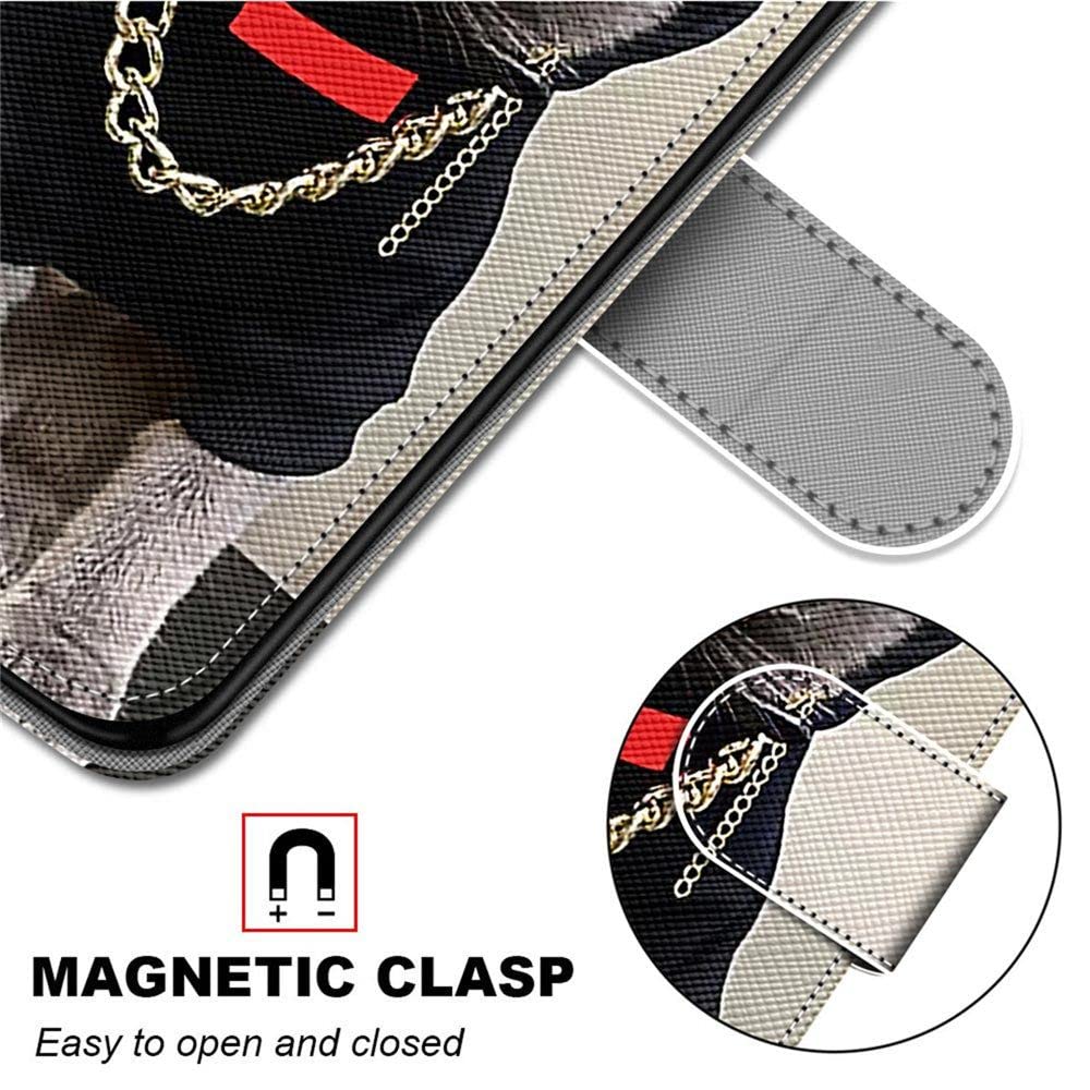 SATURCASE Custodia per Honor X7a, bellissima custodia in pelle PU con