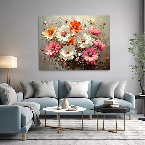 Miniatura 3 de VOCBAN Plant Wall Decor Prints, Retro Flowers Plant Botanical Prints Posters Wall Art For Living Room Decor Canvas Prints Home Artwork - 60x80cm
