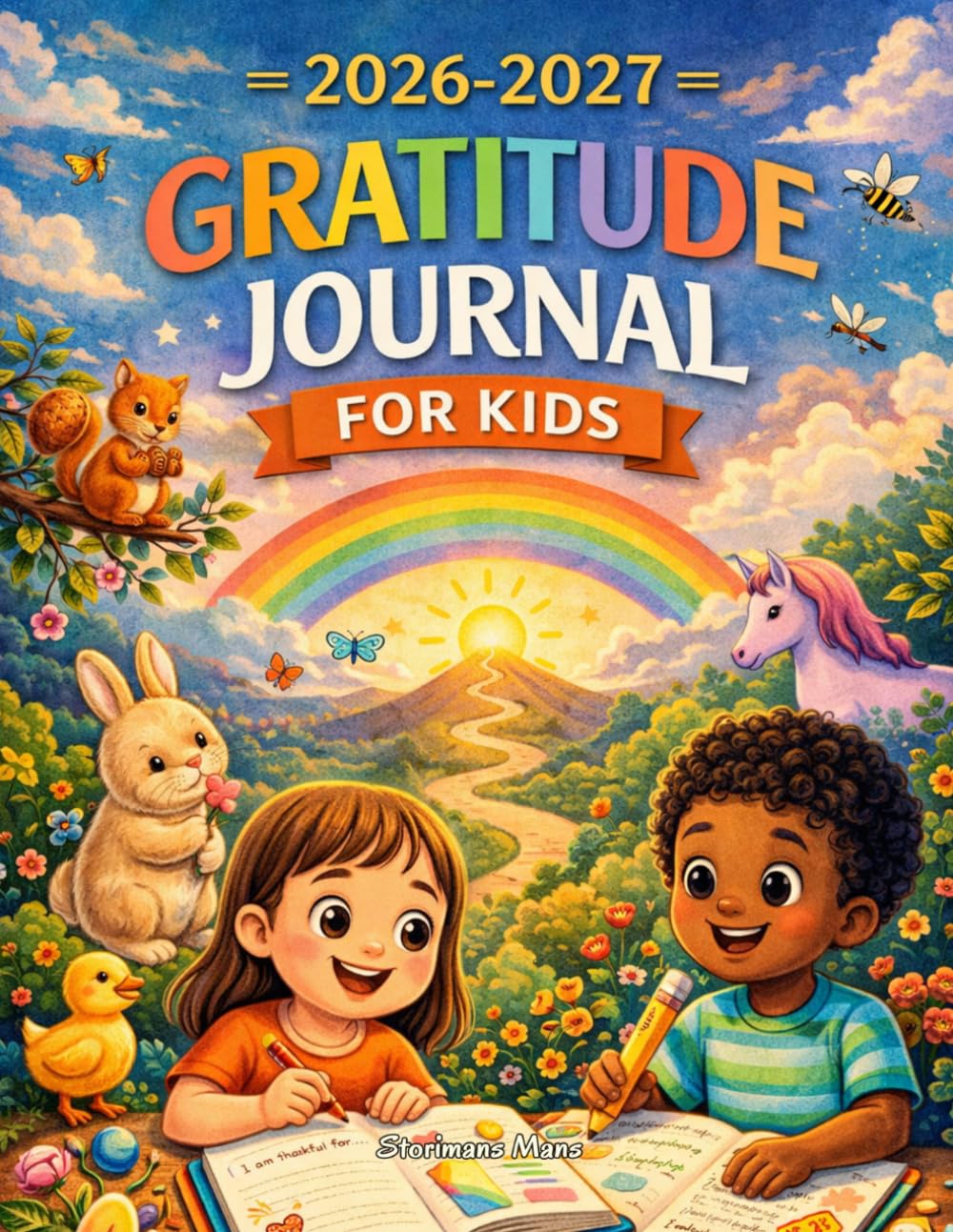 2026-2027 Gratitude Journal for Kids: A Daily Mindfulness Planner and Activity Book to Build Confidence and Positivity