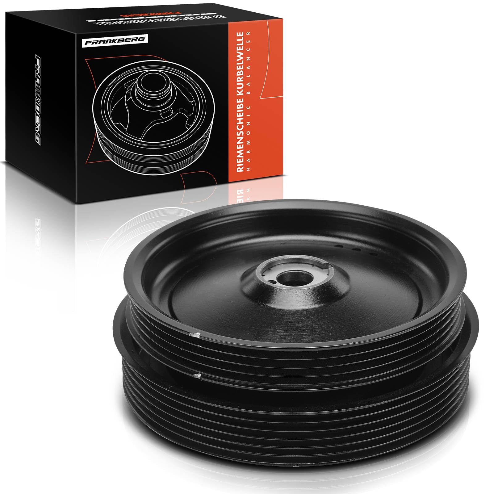 Frankberg Pulegge Cinghia Albero a Gomito Compatibile con Fortwo Cabrio 451 1.0L 2007-2025 Fortwo Coupé 451 1.0L 2007-2025 Replace# 1320300268