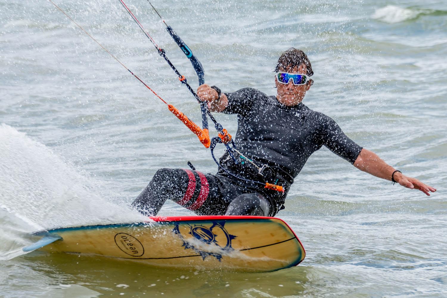 OCEAN CHAMELEON Pływające Okulary Spolaryzowane Sporty wodne Kitesurfing