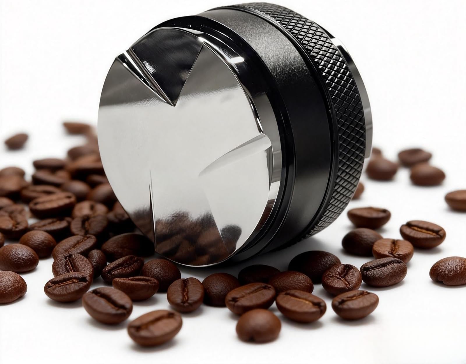 Espresso Accessory - 51mm Espresso Tamper and Distributor, Coffee Grounds Leveler, Adjustable Depth Compatible - Professional Espresso Manual Tamper.