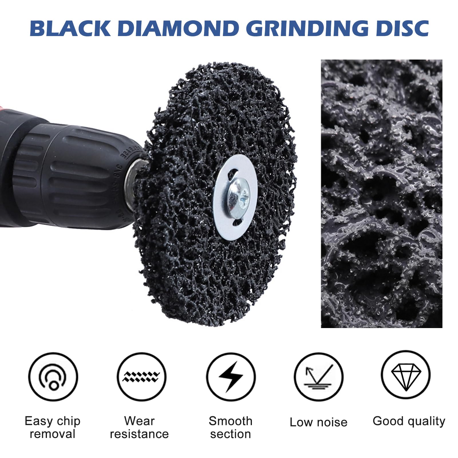 Dischi Abrasivi CSD 125mm Per Smerigliatrice - Set 6 Pezzi Per Rimozione Vernice E Ruggine - Foto 13