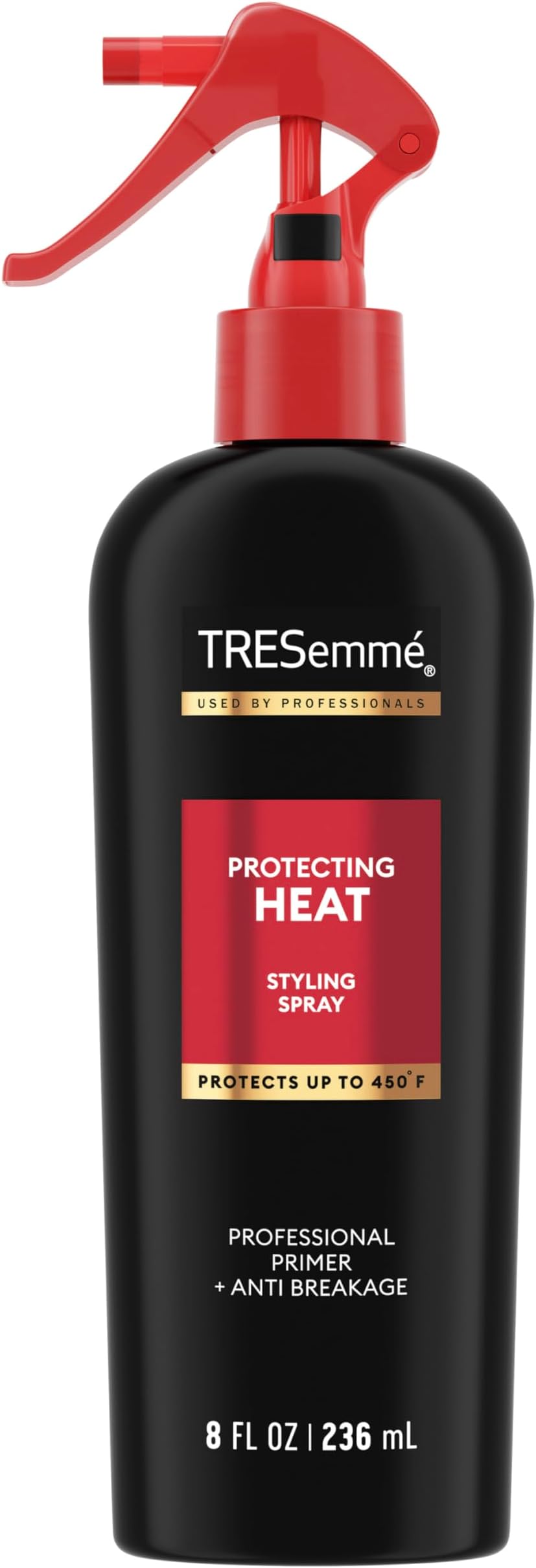 Styling Spray Protecting Heat for Taming Frizz & Reducing Breakage, with Protection up to 450°, 8 Fl Oz