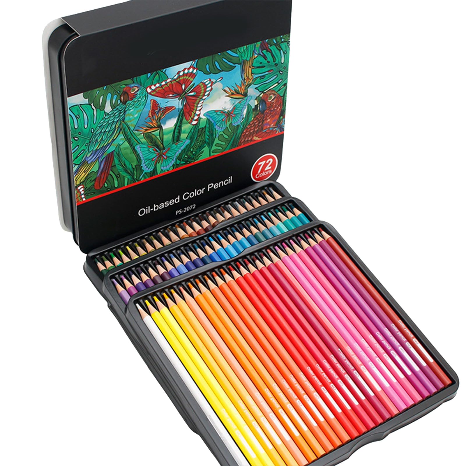 72 Matite per schizzi a colori Matite per colorare Matite per facili da colorare Matite colorate Forniture per artigianato artistico per bambini e adulti