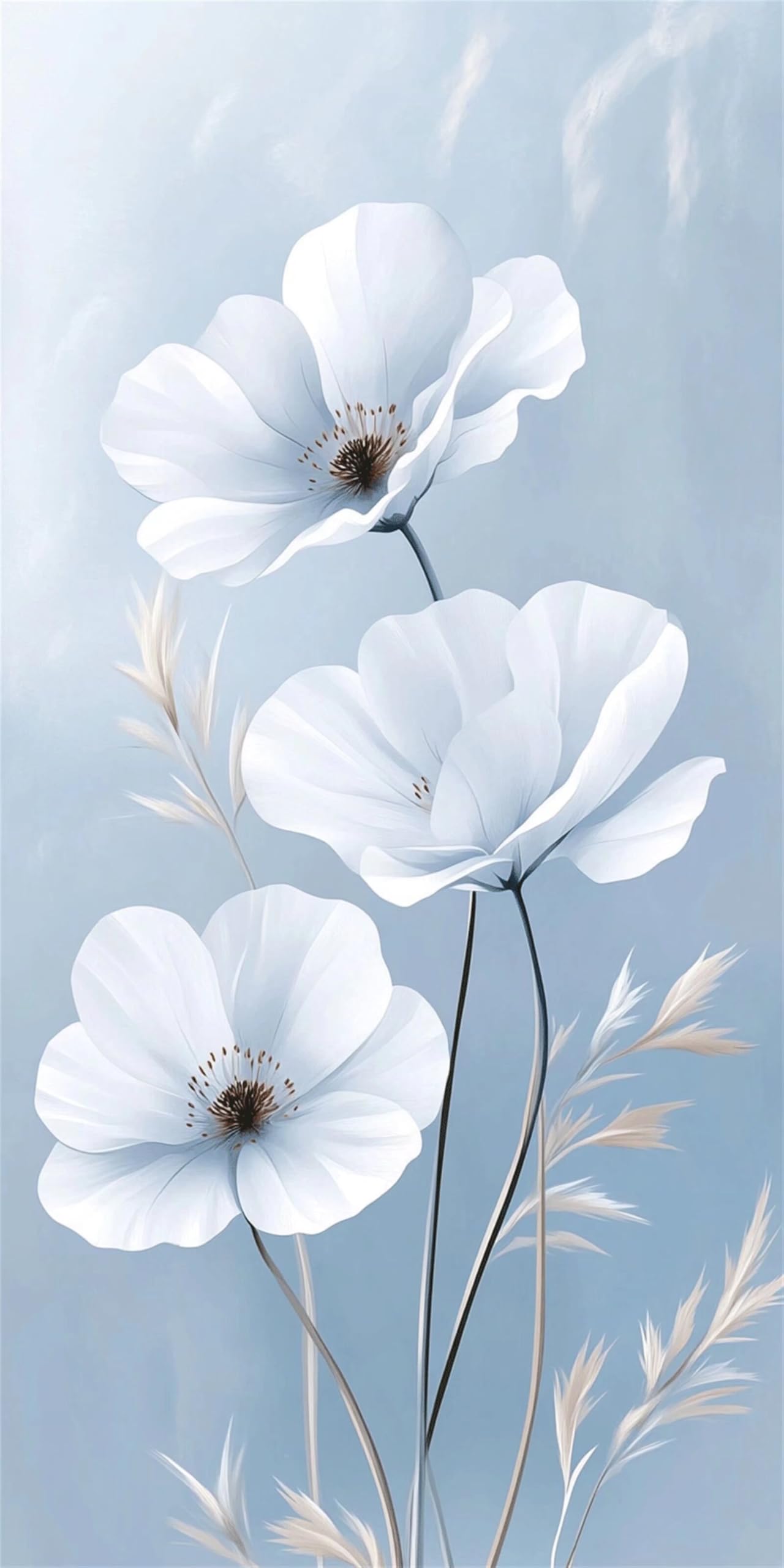 Grande Dipingere con i Numeri 60x120cm Dipingere con i Numeri Adulti Fiore Paint by Numbers Hobby Creativi Adulti e Principianti fai da te Kit Completo Craftoria,Decorazioni Casa Regalo Piante-y1293