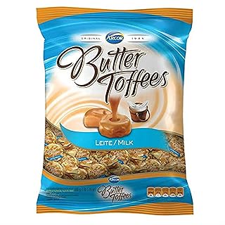 ARCOR Bala Butter Toffees Caramel 822 grs. / Butter Toffes Candies Caramel Flavor