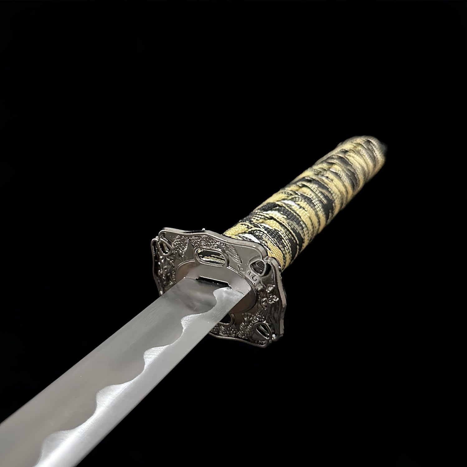 Decorative Samurai Sword Set, 3-Piece Katana Collection with Display Stand, 39.3/31.1/20.4 inches