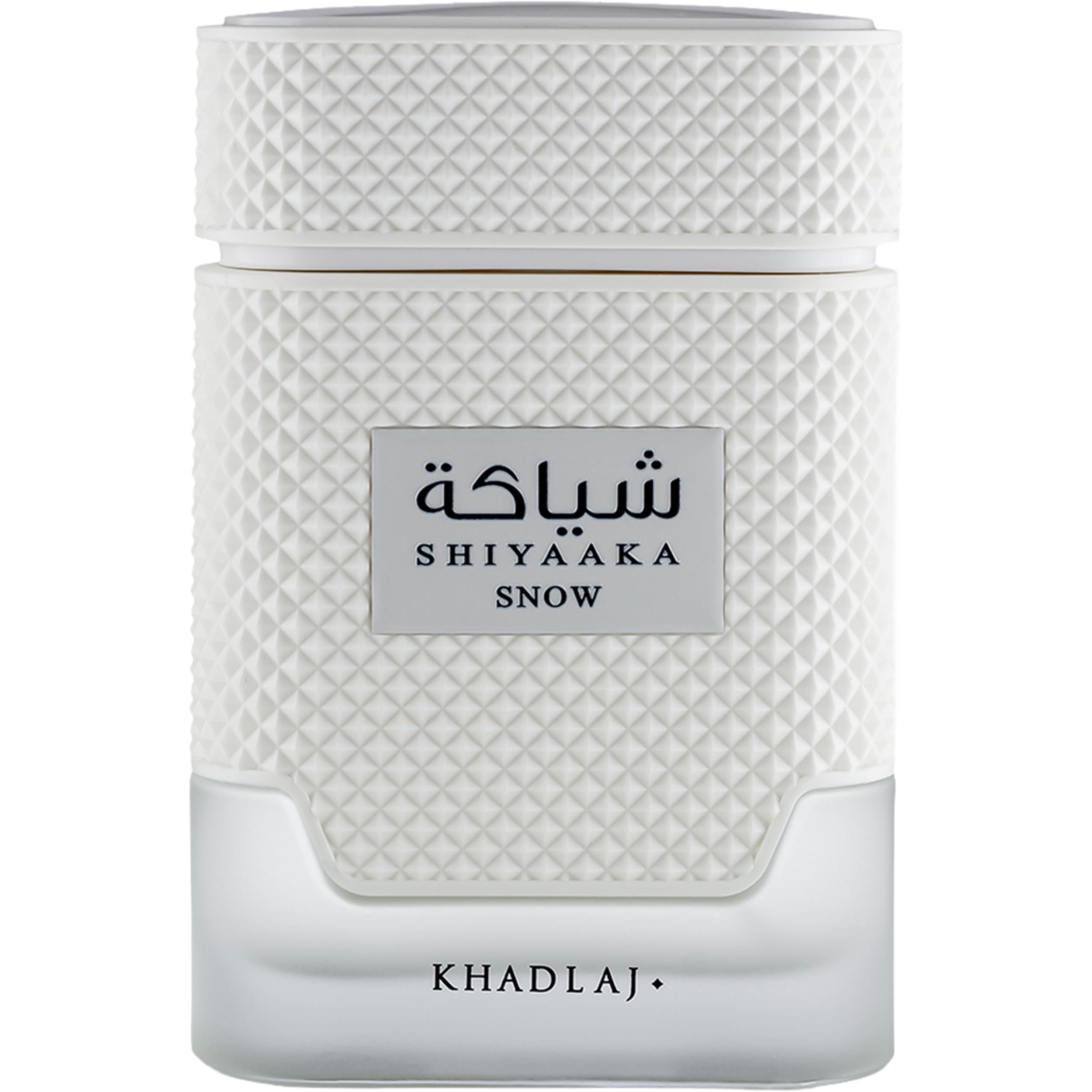 Khadlaj Shiyaaka Snow – Citrusy, Woody, Spicy, Aromatic – Eau De Parfum Spray-Long-Lasting Fragrance for Men, 3.4 Ounce / 100 ml
